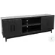 Radiance Black 75" TV Stand