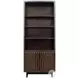 Radiance Rosewood 78" High Bookcase Pier