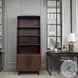 Radiance Rosewood 78" High Bookcase Pier