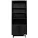 Radiance Black 78" High Bookcase Pier