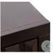 Radiance Rosewood 75" Fireplace TV Stand