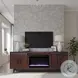 Radiance Rosewood 75" Fireplace TV Stand