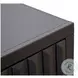 Radiance Black 75" Fireplace TV Stand