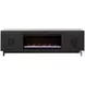 Radiance Black 94" Fireplace TV Stand