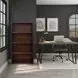 Radiance Rosewood 60" High Bookshelf