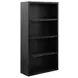 Radiance Black 60" High Bookshelf