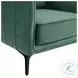 Reale Green Accent Chair