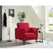 Reale Red Accent Chair