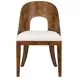 Adams Dark Brown 86" Rectangular Dining Room Set