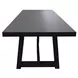 Raquel Black 84" Rectangular Dining Table