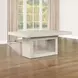 Garland Greige 88" Extendable Rectangular Dining Table