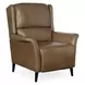 Deacon Rogue Walnut Leather Power Recliner With Power Headrest