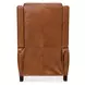 Rylea Soft Bronze Valencia Toro Leather Manual Push Back Recliner