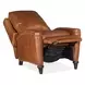 Rylea Soft Bronze Valencia Toro Leather Manual Push Back Recliner