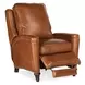 Rylea Soft Bronze Valencia Toro Leather Manual Push Back Recliner