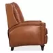 Rylea Soft Bronze Valencia Toro Leather Manual Push Back Recliner