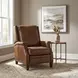 Collin Checkmate Pawn Leather Manual Push Back Recliner