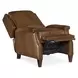 Collin Checkmate Pawn Leather Manual Push Back Recliner