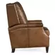 Logan Checkmate Pawn Leather Manual Push Back Recliner