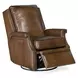Collin Checkmate Pawn Leather Swivel Glider Power Recliner