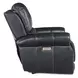 Eisley Sorrento Night Seas Leather Power Recliner With Power Headrest and Lumbar