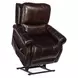 Eisley Maddison Walnut Leather Lift Power Recliner With Power Headrest And Lumbar