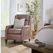 Nelson Light Mocha Leather Power Recliner with Power Headrest