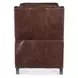 Chesterfield Dark Roast Leather Power Recliner with Power Headrest