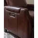 Chesterfield Dark Roast Leather Power Recliner with Power Headrest