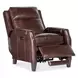 Nelson Dark Roast Leather Power Recliner with Power Headrest
