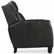 Jacklyn Gray Power Recliner with USB Charging and Nailhead Trim