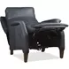 Wrenn Blue Power Recliner with USB Charging
