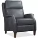 Wrenn Blue Power Recliner with USB Charging