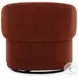 Fendrick Island Rust Swivel Accent Chair