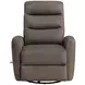 Takami Chocolate Swivel Recliner
