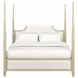 Eave Sundrenched Oak and Ivory King Upholstered Panel Bed