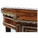 Replica Ramsey Mahogany and Gold 1 Door Mirrored Parisian Chiffonier Decorative Accent Chest