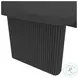 Reba Black Extendable Dining Table