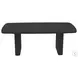 Reba Black Extendable Dining Table