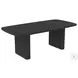 Reba Black Extendable Dining Table