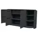 Reba Black Sideboard