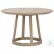 Reeves Smoke Gray Oak Round Dining Table