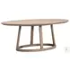 Reeves Smoke Gray Oak Oval Dining Table