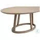 Reeves Smoke Gray Oak Oval Dining Table
