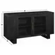 Reid Black 2 Door Server with USB Charging