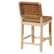 Reid Sand Vegan Leather Upholstered Bar Chair Set of 2