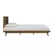 Emery Walnut Queen Platform Bed