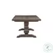 Emerson Dark Brown Wood Extendable Rectangular Dining Room Set