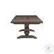 Emerson Dark Brown Wood Extendable Rectangular Dining Room Set
