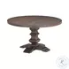 Emerson Dark Brown Round Dining Room Set